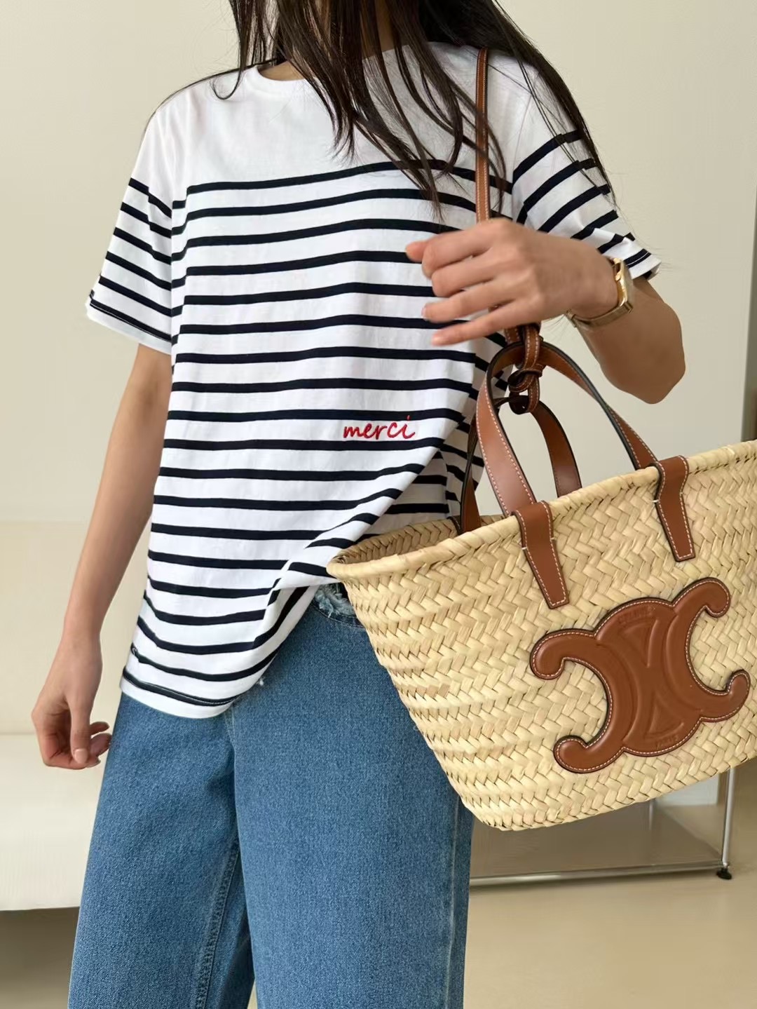 KIND-카인드-OT東大門㊣代購女士新品推薦真品人氣T恤刺繡KIND-otT恤圖色1
