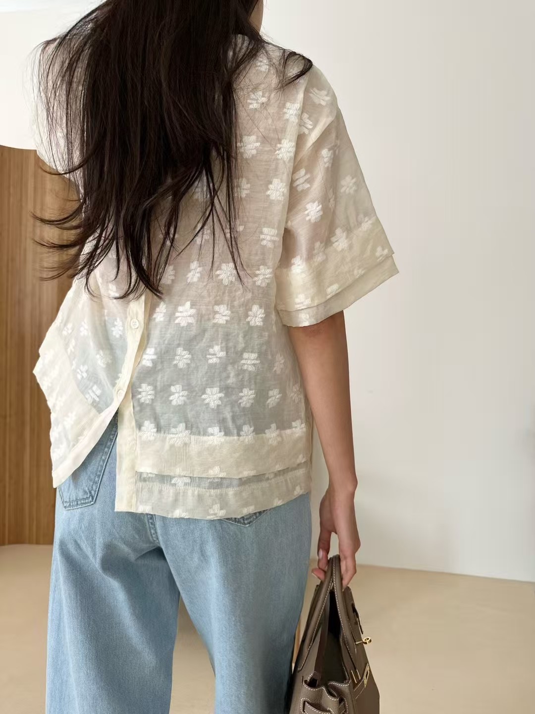 KIND-카인드-OT東大門㊣代購女裝新品人氣熱賣襯衫蕾絲衫KIND-ot襯衫/蕾絲衫
