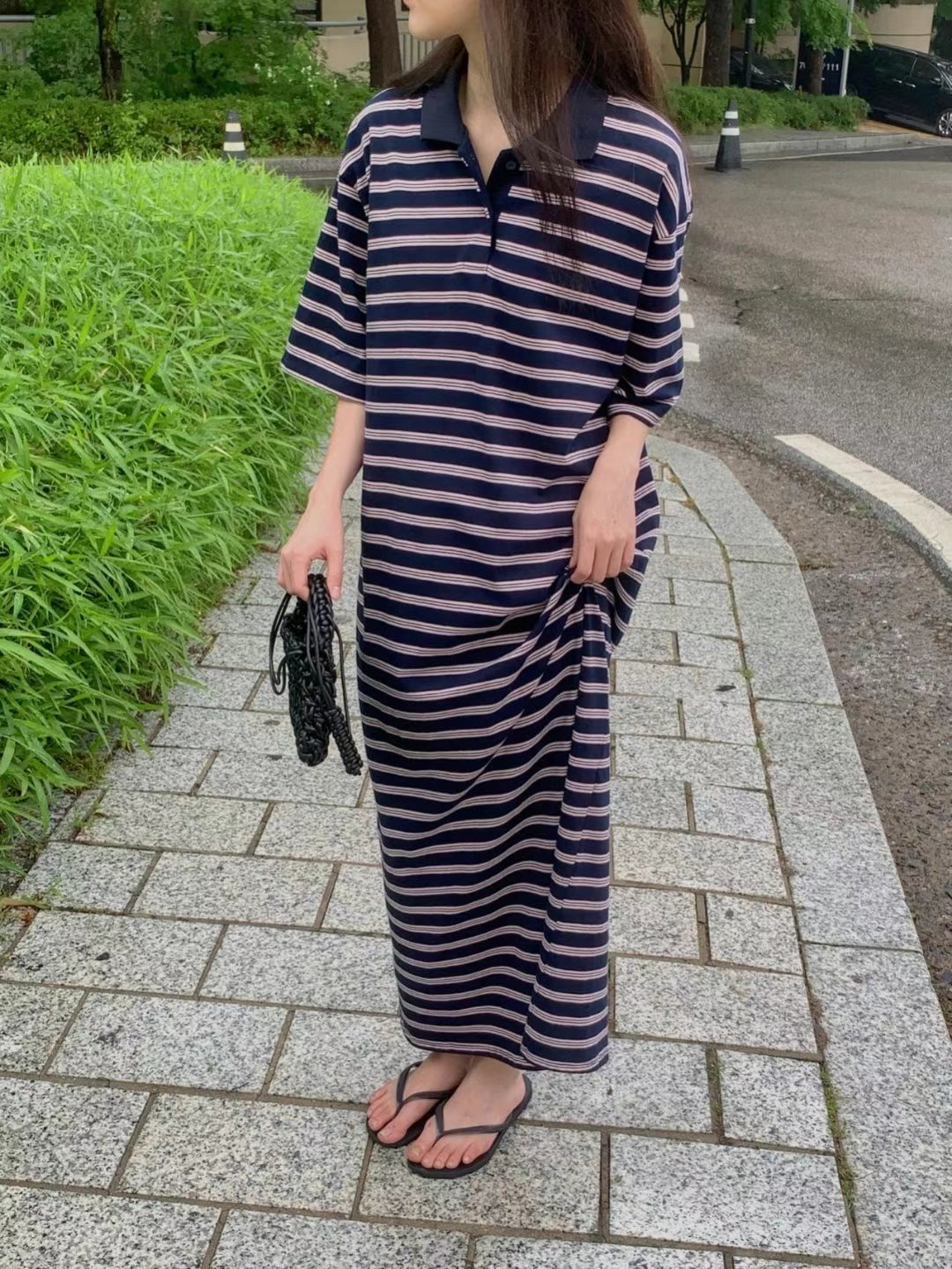 LIBRE東大門㊣實拍女士新款人氣職業真品推薦時尚25春夏連衣裙HAY KNOCK連衣裙圖色3