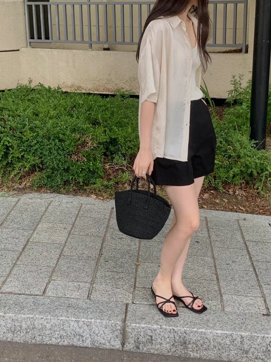 LIBRE東大門㊣直郵女裝新品熱賣時尚職業推薦真品襯衫蕾絲衫HAY KNOCK襯衫/蕾絲衫