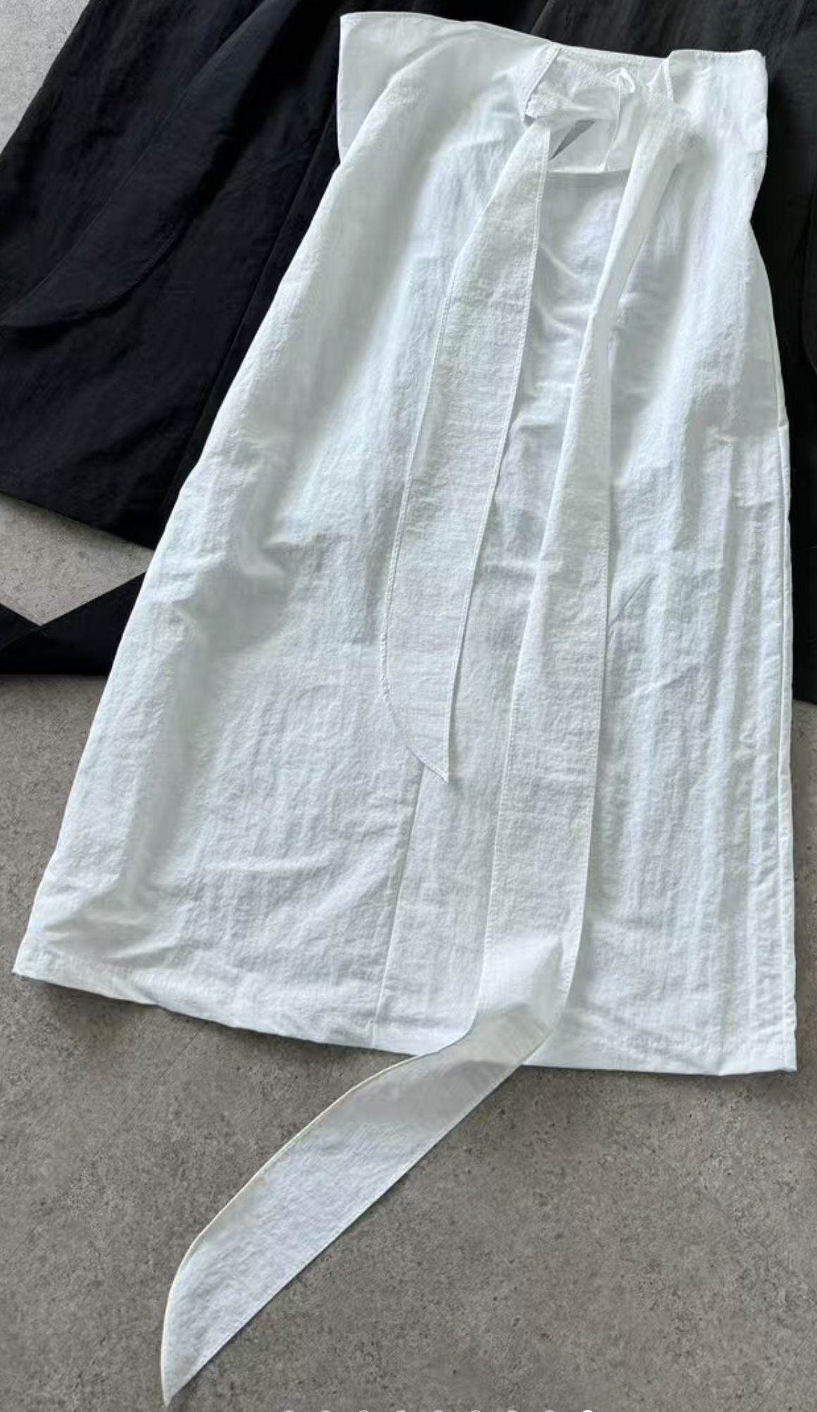 ONTHEMOOD東大門㊣代購女士新品25春夏職業熱賣時尚真品長裙RIPPLE長裙圖色2