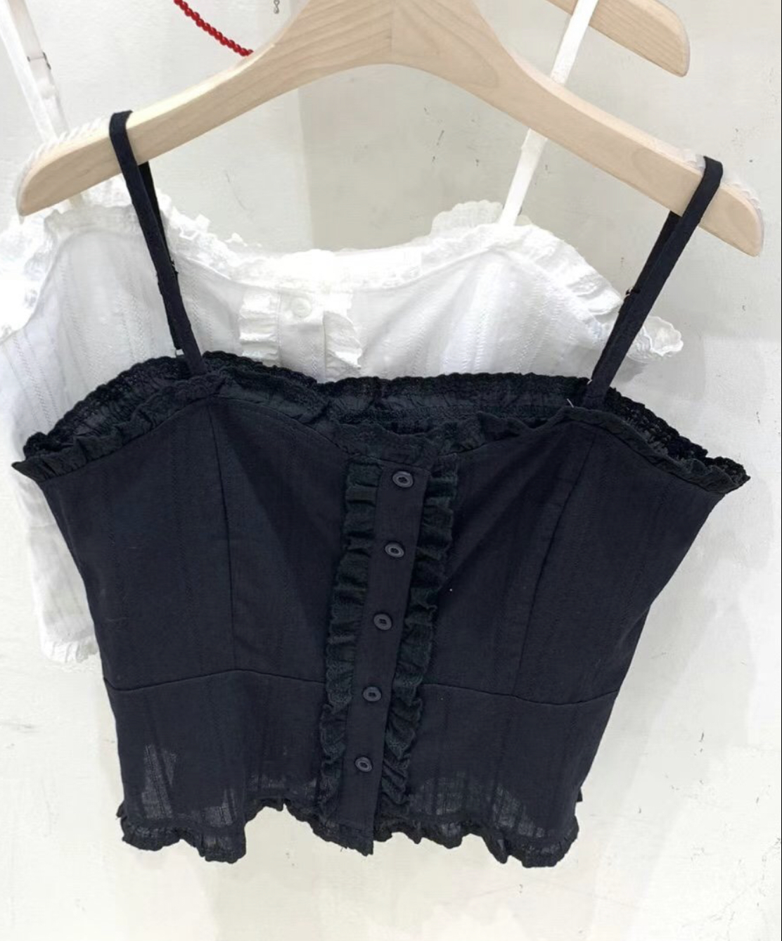FRIDA東大門㊣實拍女士新品熱賣休閑25春夏推薦吊帶背心緊身FRIDA吊帶/背心圖色2