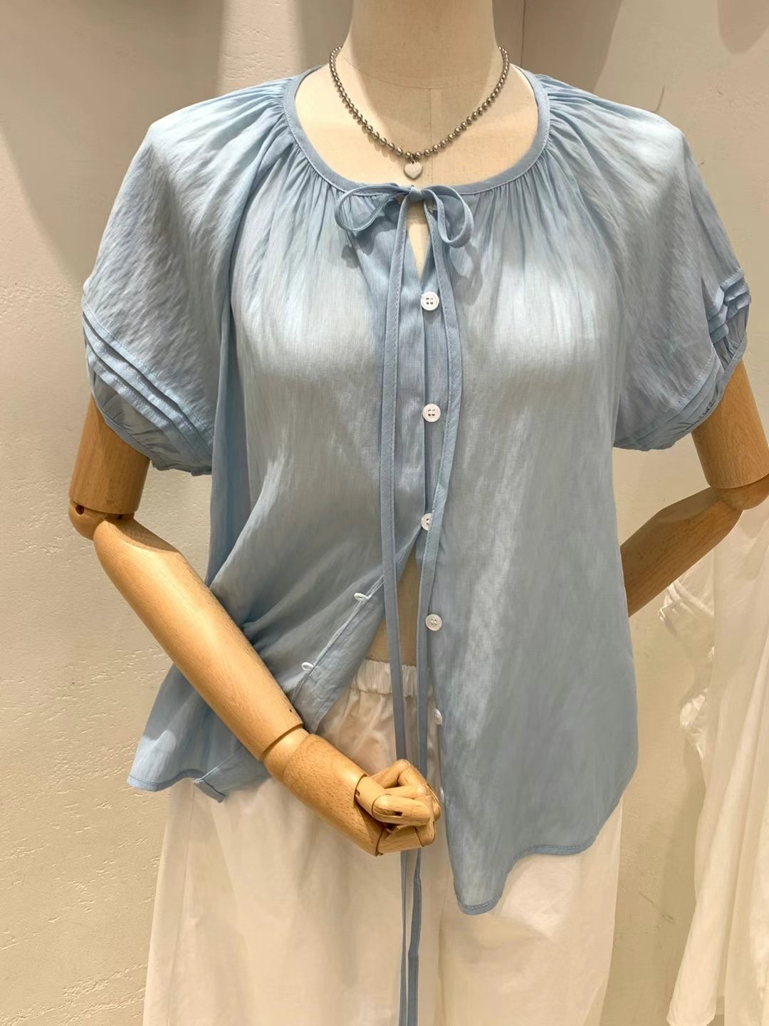 FRIDA東大門㊣代購女士新品推薦熱賣職業真品時尚襯衫蕾絲衫FRIDA襯衫/蕾絲衫圖色2