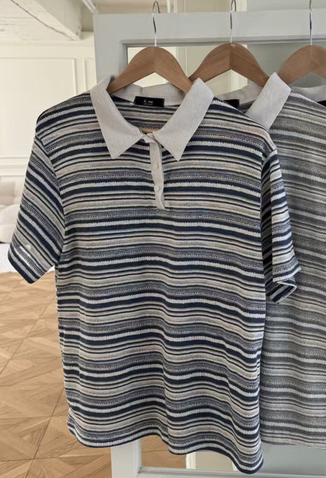ONTHEMOOD東大門㊣直郵女裝新款真品休閑熱賣職業襯衫蕾絲衫RIPPLE襯衫/蕾絲衫