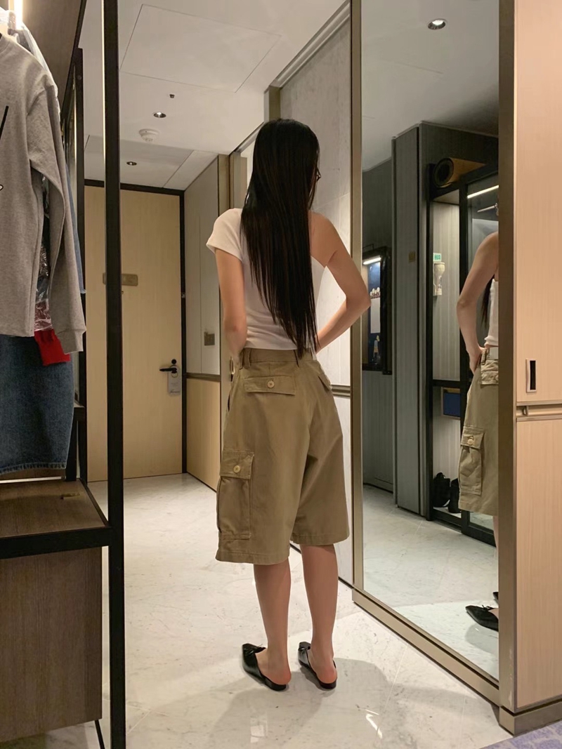 FORMAL東大門㊣實拍女士新品熱賣真品推薦短褲不含腰帶復古FORMAL短褲