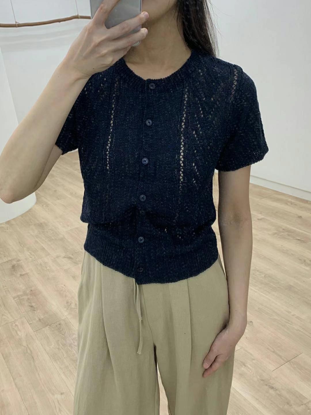 MOST東大門㊣實拍女裝新款時尚職業推薦熱賣人氣針織衫開衫MOST針織衫圖色3