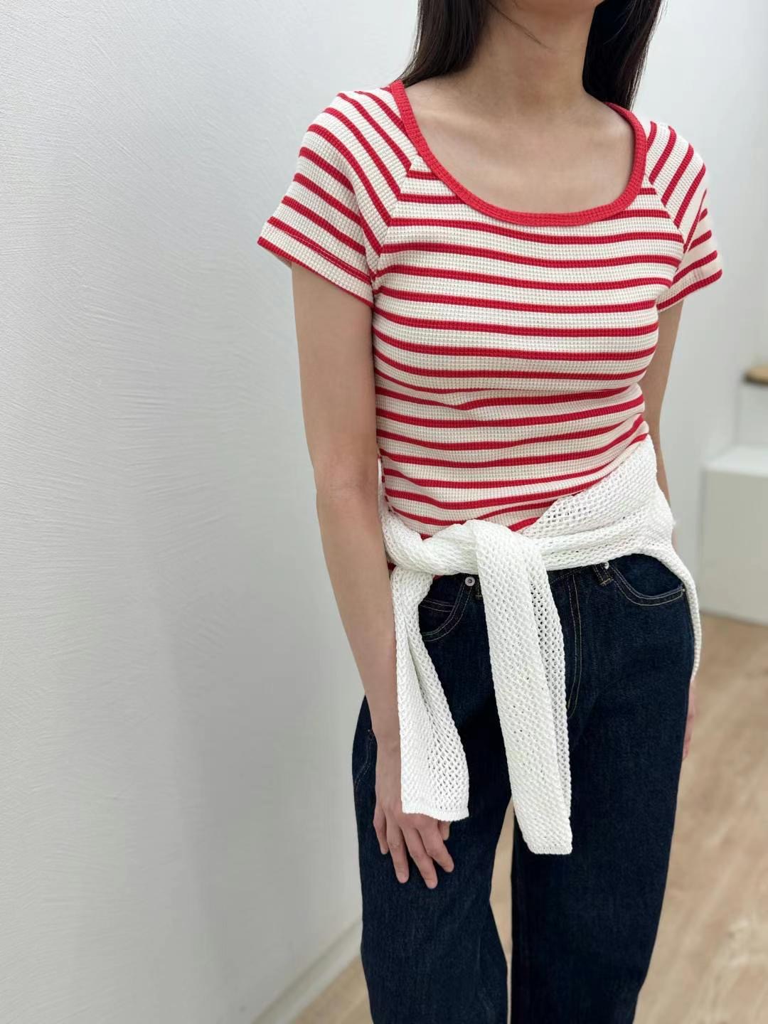 MOST韓國代購㊣女裝新品人氣時尚休閑熱賣真品推薦職業25春夏T恤MOSTT恤