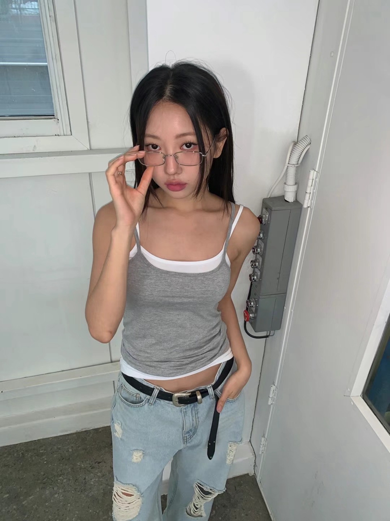 FORMAL東大門㊣直郵女裝新品推薦休閑熱賣25春夏真品吊帶背心FORMAL吊帶/背心圖色2