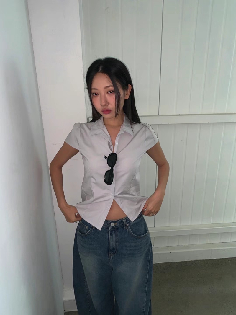 FORMAL東大門㊣直郵女士新款時尚真品人氣推薦25春夏襯衫蕾絲衫FORMAL襯衫/蕾絲衫