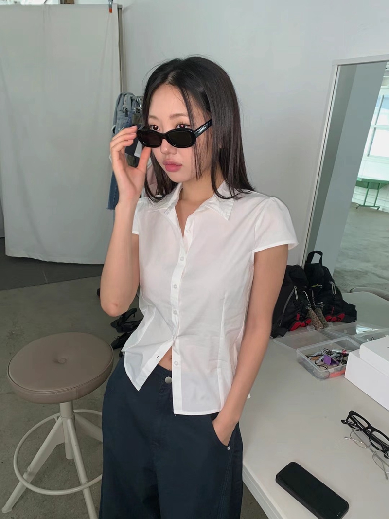 FORMAL東大門㊣直郵女士新款時尚真品人氣推薦25春夏襯衫蕾絲衫FORMAL襯衫/蕾絲衫