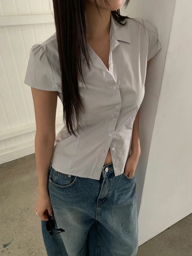 FORMAL東大門㊣直郵女士新款時尚真品人氣推薦25春夏襯衫蕾絲衫FORMAL襯衫/蕾絲衫圖色2