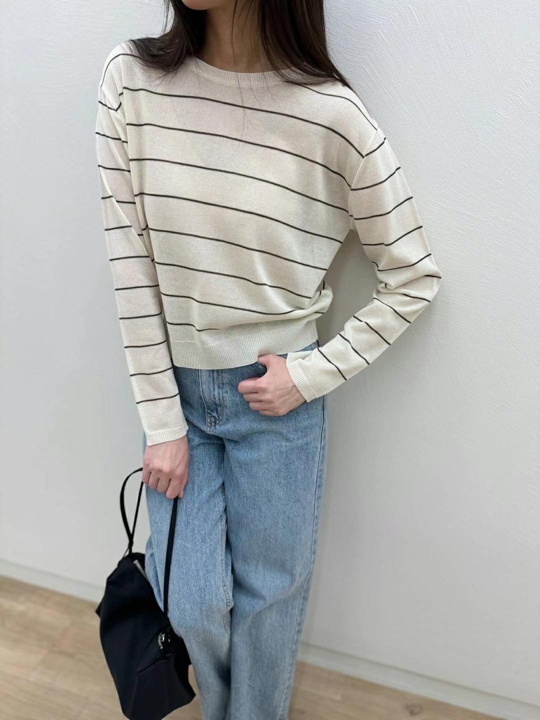 MOST東大門㊣實拍女士新款職業推薦休閑熱賣時尚25春夏長袖T恤MOST長袖T恤圖色2