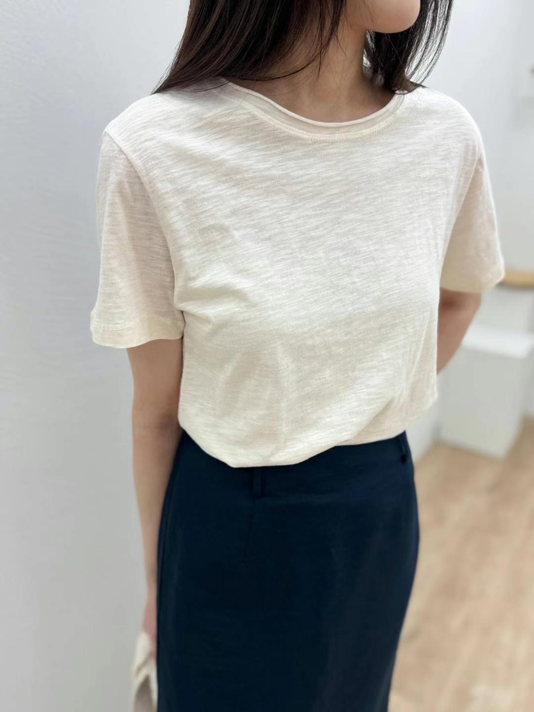 MOST東大門㊣直郵女裝新款人氣休閑25春夏推薦熱賣真品職業T恤MOSTT恤圖色3