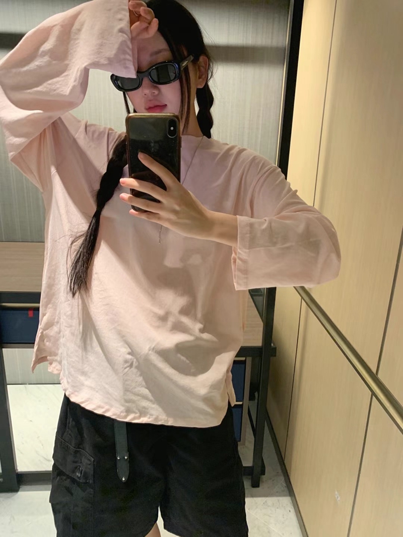 FORMAL東大門㊣實拍女士新款熱賣真品25春夏時尚職業長袖T恤FORMAL長袖T恤圖色2
