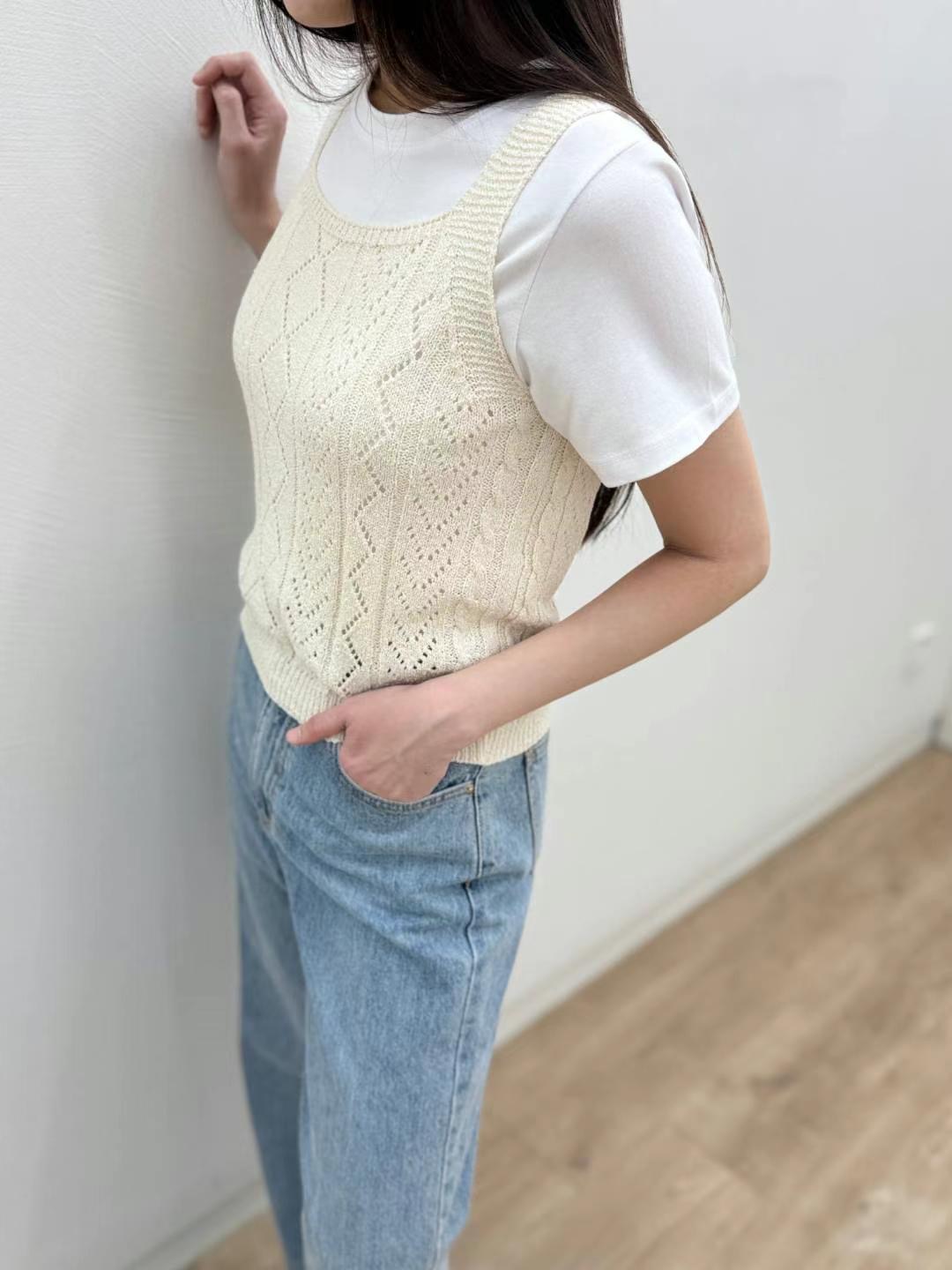 MOST東大門㊣實拍女裝新款推薦時尚25春夏休閑人氣吊帶背心MOST吊帶/背心