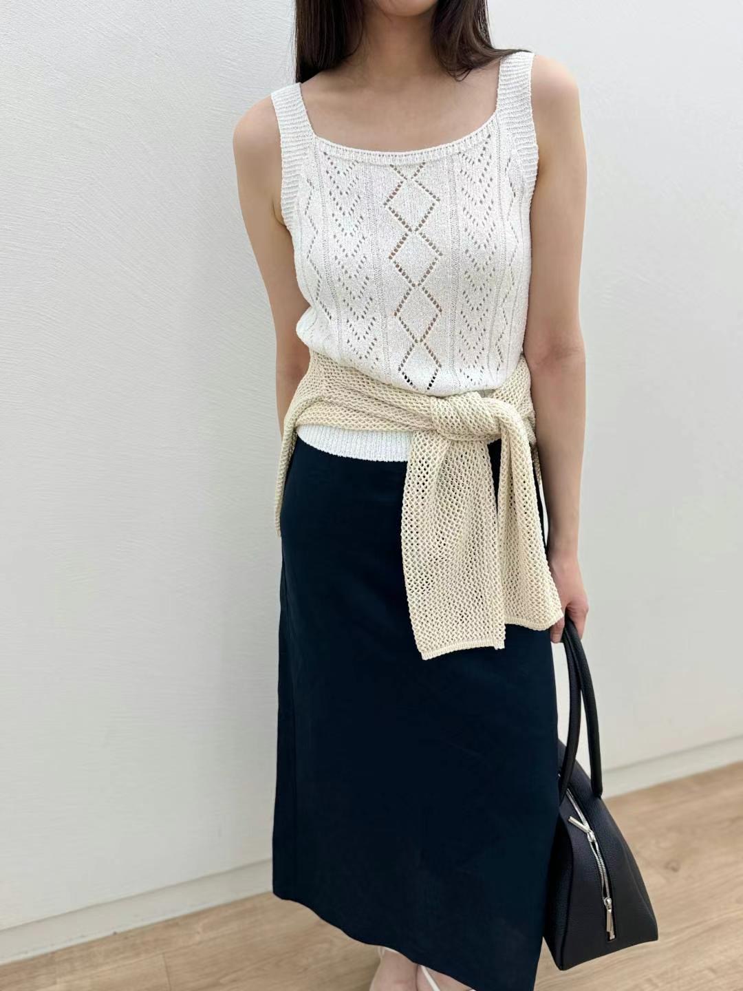 MOST東大門㊣實拍女裝新款推薦時尚25春夏休閑人氣吊帶背心MOST吊帶/背心圖色2