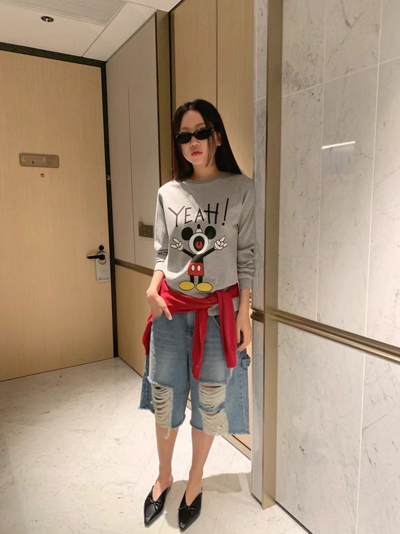 FORMAL東大門㊣代購女裝新款熱賣人氣推薦真品休閑時尚長袖T恤FORMAL長袖T恤圖色3