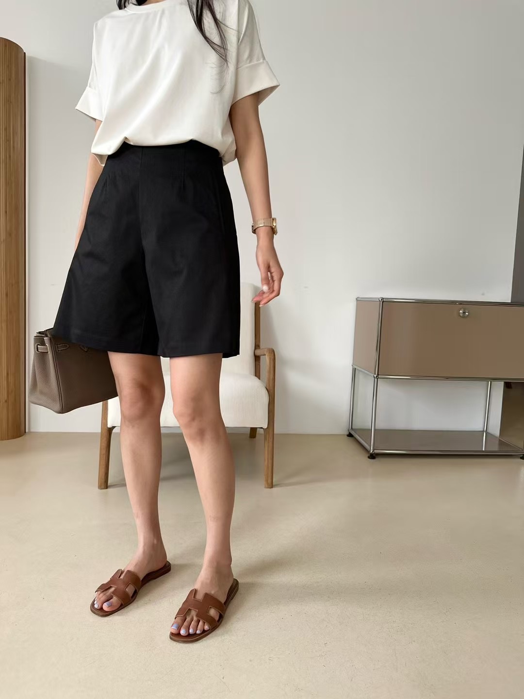KIND-카인드-OT東大門㊣代購女裝新款真品人氣休閑熱賣短褲KIND-ot短褲