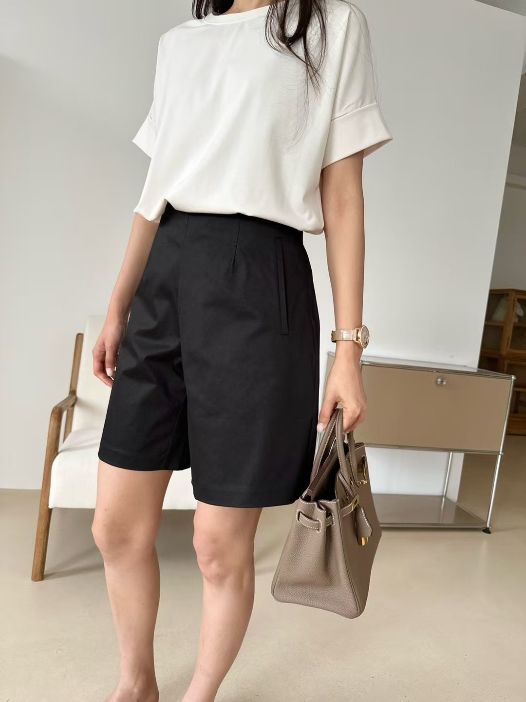 KIND-카인드-OT東大門㊣代購女裝新款真品人氣休閑熱賣短褲KIND-ot短褲圖色2