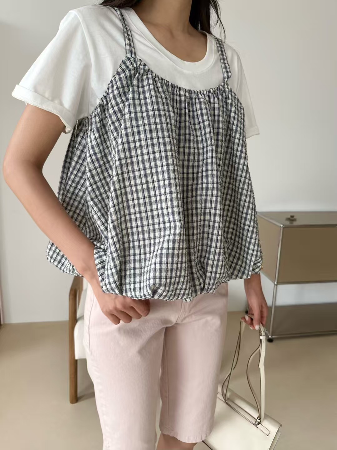 KIND-카인드-OT東大門㊣直郵女士新品推薦職業25春夏吊帶背心KIND-ot吊帶/背心