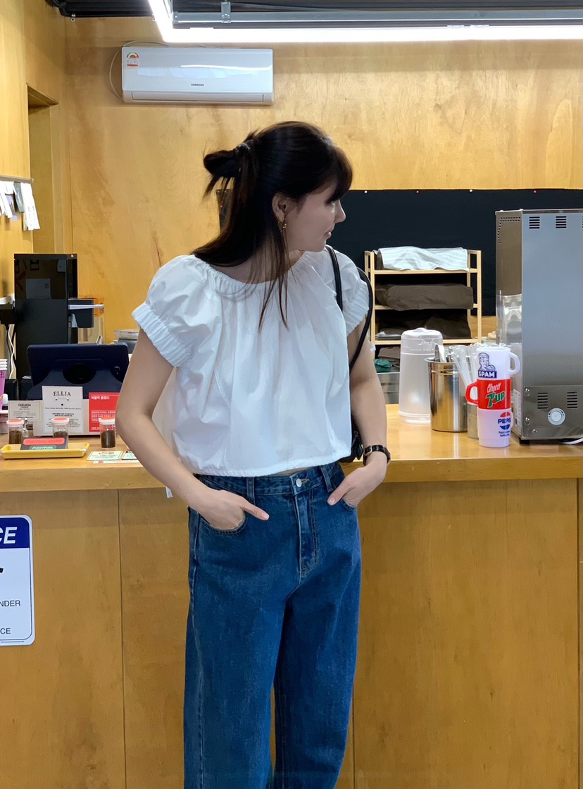 COURGETTE韓國直郵㊣女士新品熱賣25春夏人氣真品襯衫蕾絲衫COURGETTE襯衫/蕾絲衫