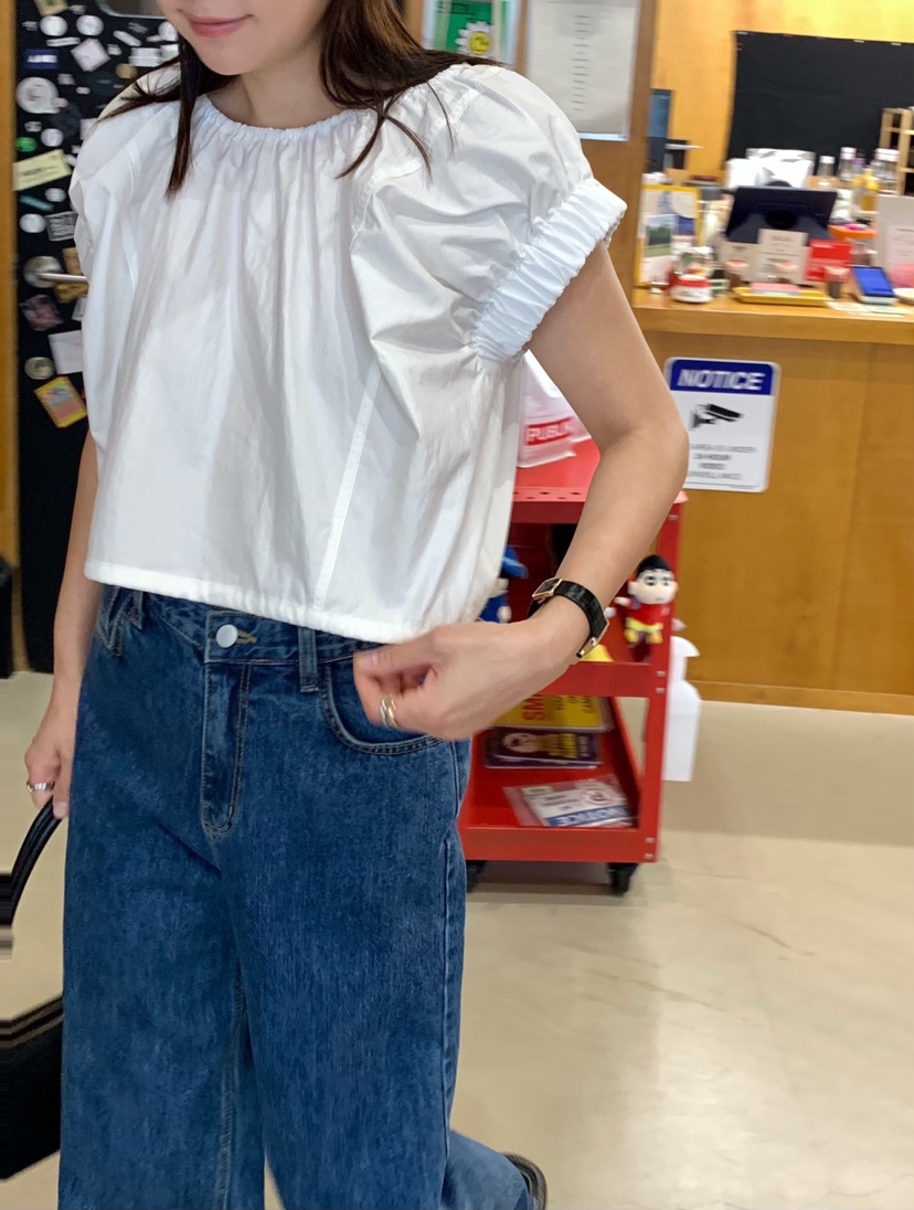 COURGETTE韓國直郵㊣女士新品熱賣25春夏人氣真品襯衫蕾絲衫COURGETTE襯衫/蕾絲衫