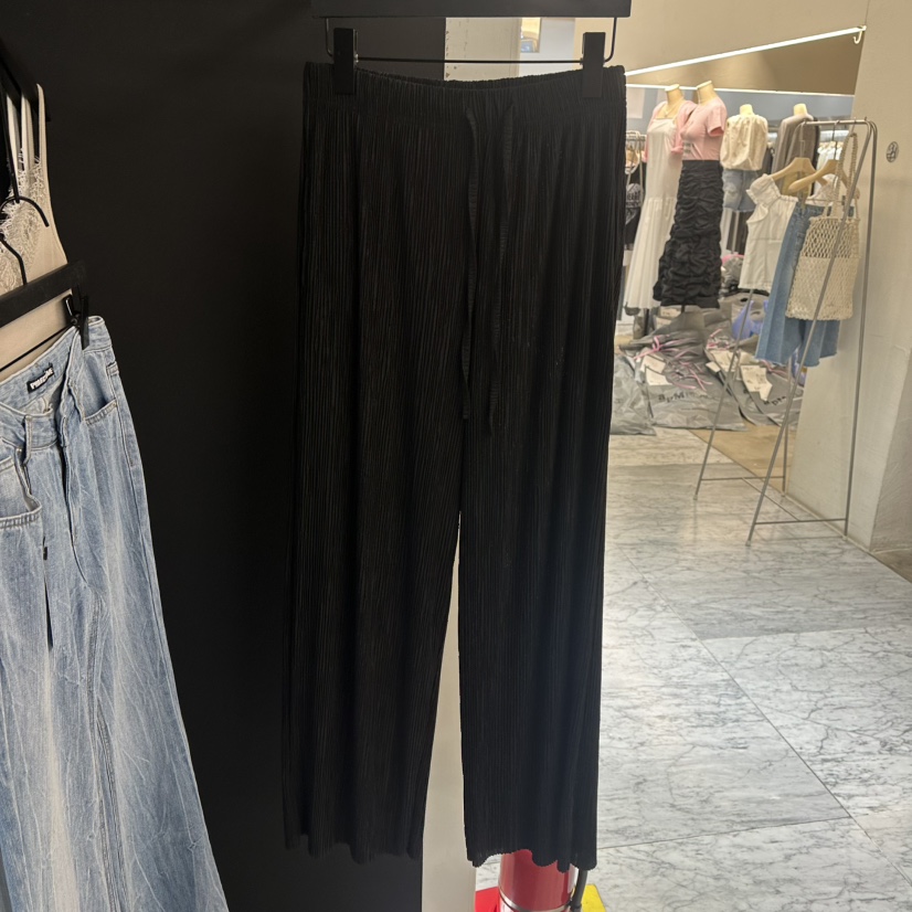PROJECT WAVE-P東大門㊣直郵女士新品人氣熱賣休閑褲褶皺PROJECT WAVE休閑褲圖色2