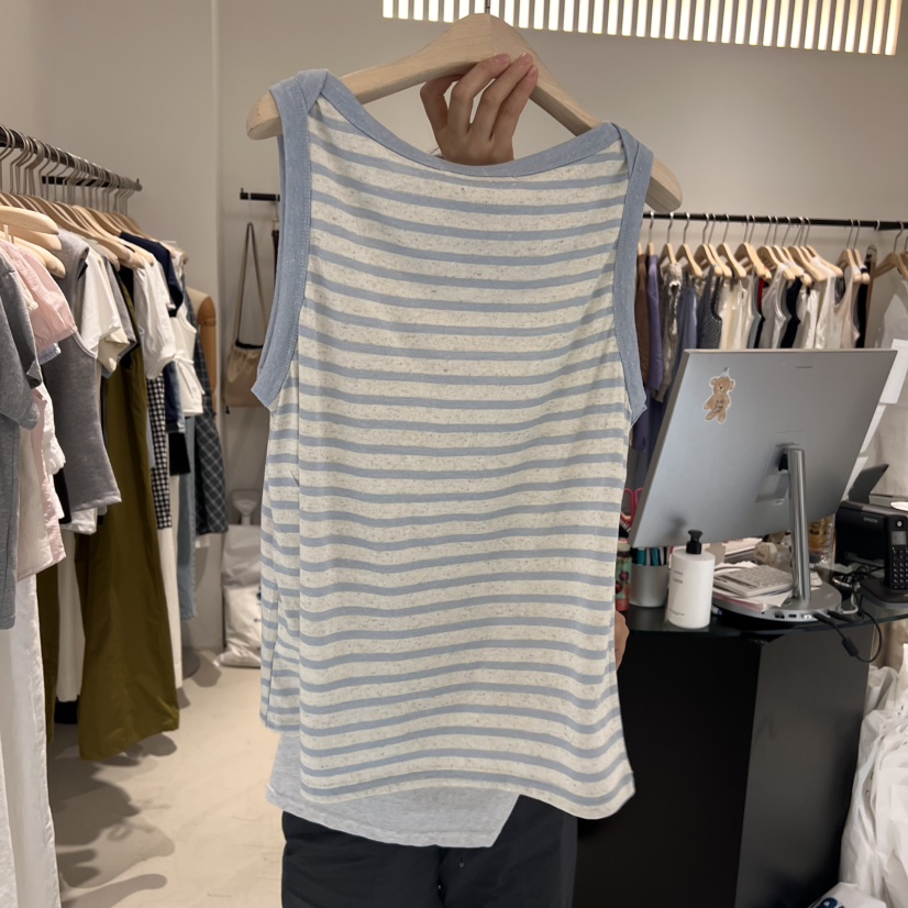 PLATE韓國直郵㊣女士新品25春夏時尚推薦熱賣人氣真品吊帶背心PLATE吊帶/背心