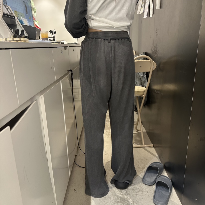 JANE BIRKIN東大門㊣直郵女士新品職業推薦時尚休閑褲含腰繩JANE BIRKIN設計師品牌休閑褲