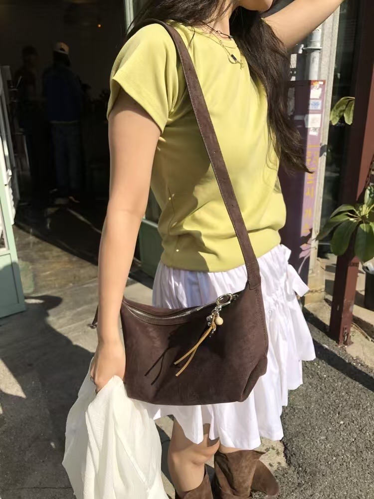 AMU東大門㊣直郵女裝新款職業真品人氣休閑25春夏單肩斜跨包CLOSER單肩/斜跨包