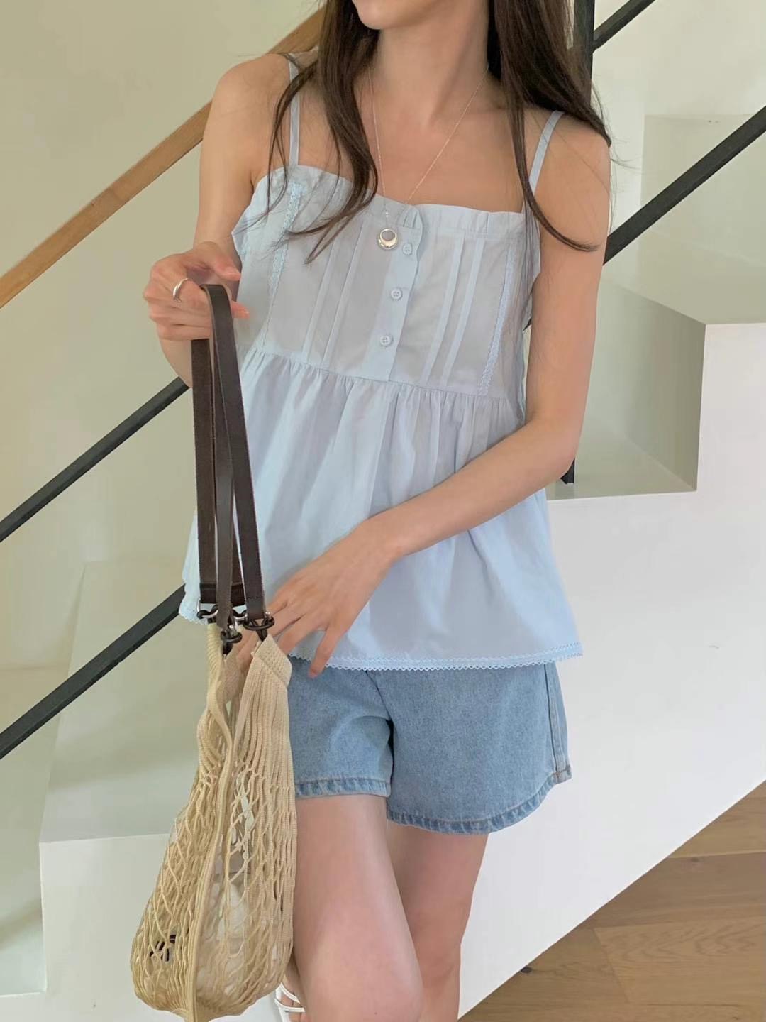 UN.TOY-언토이-T東大門㊣直郵女裝新品休閑職業吊帶背心UN.TOY吊帶/背心