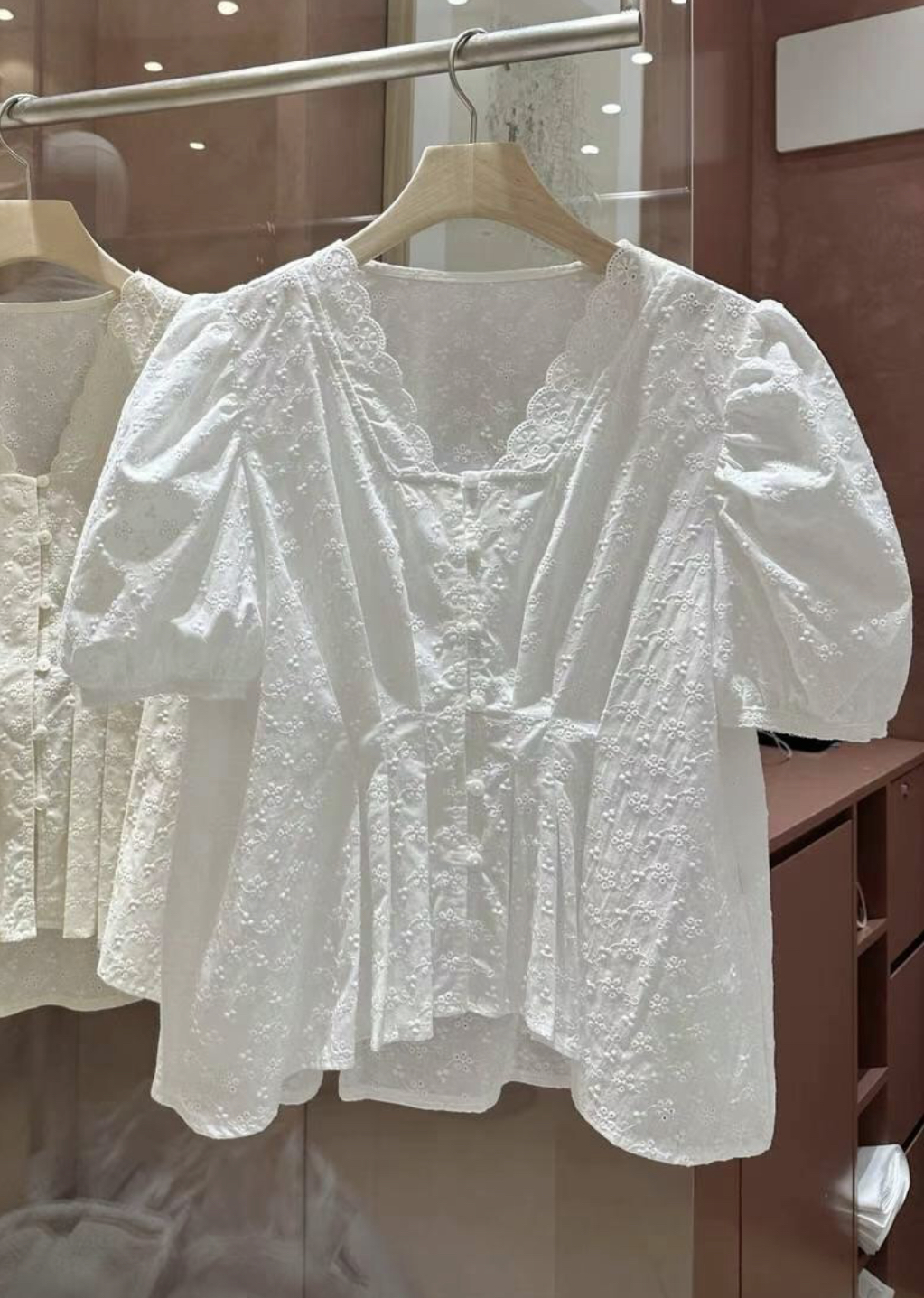 THE LIASOME韓國直郵㊣女裝新品25春夏熱賣人氣襯衫蕾絲衫THE LIASOME襯衫/蕾絲衫圖色2