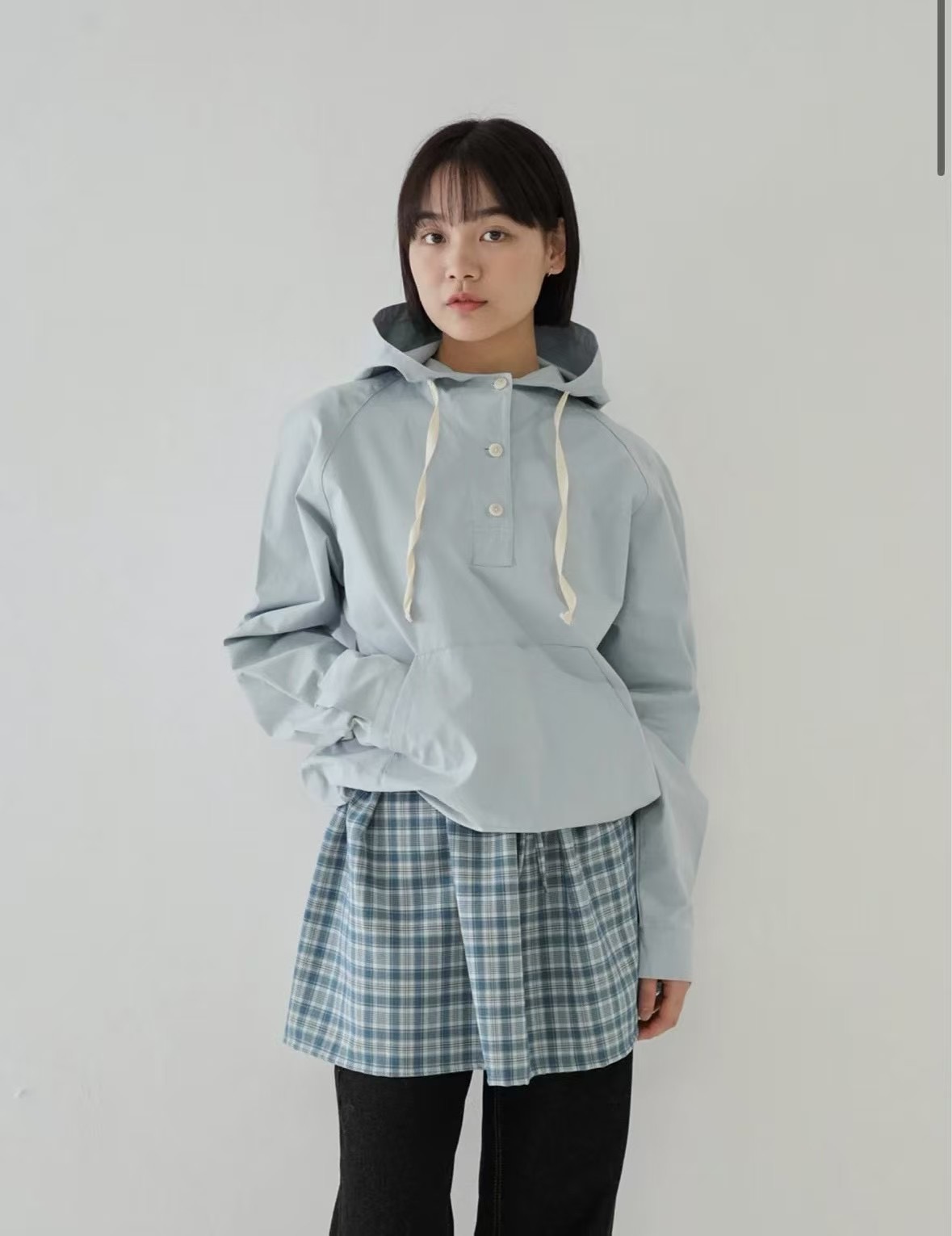 AMU韓國直郵㊣女士新款職業休閑真品推薦時尚熱賣衛衣連帽衫CLOSER衛衣圖色2