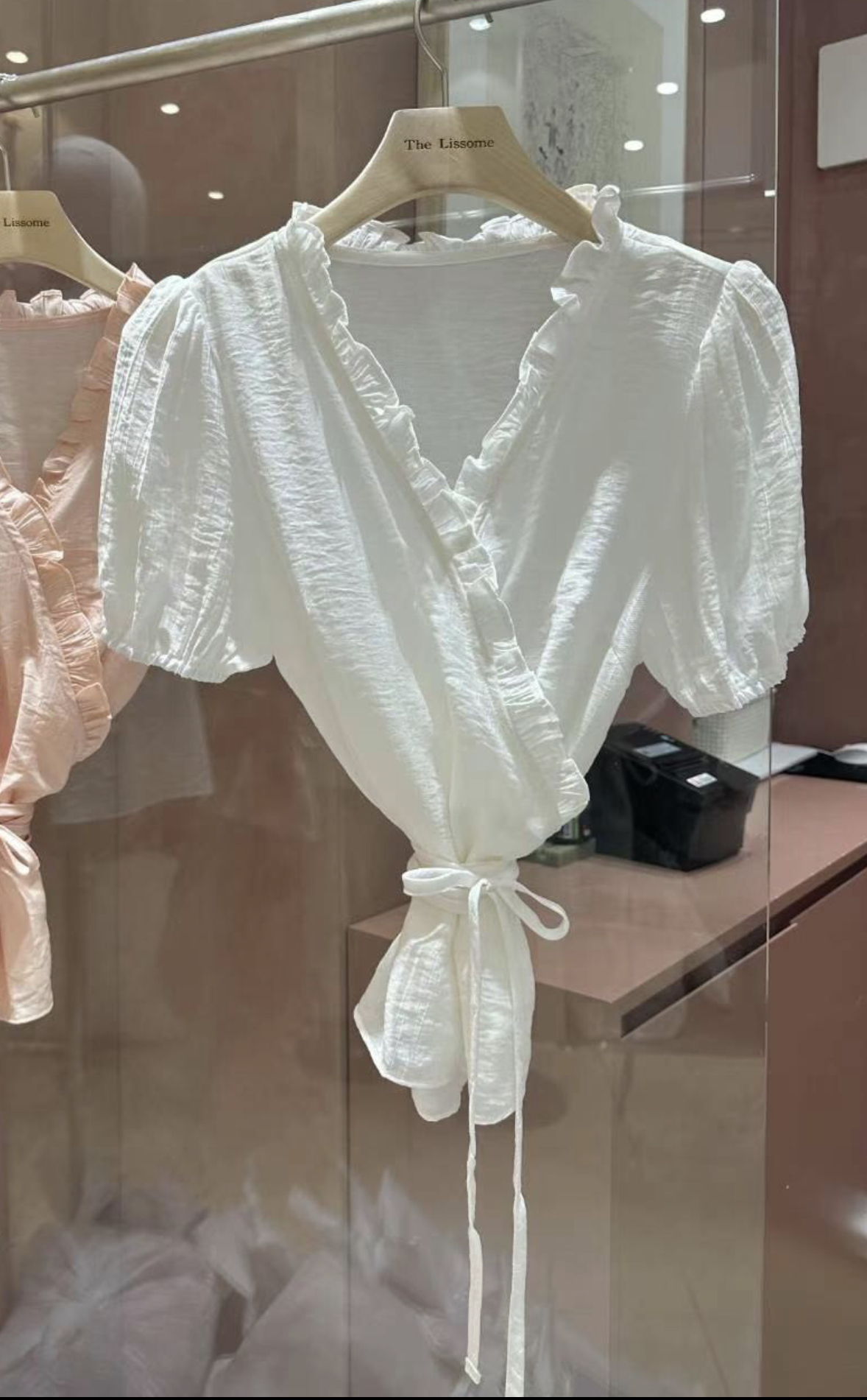 THE LIASOME東大門㊣直郵女裝新品人氣真品休閑襯衫蕾絲衫THE LIASOME襯衫/蕾絲衫圖色2