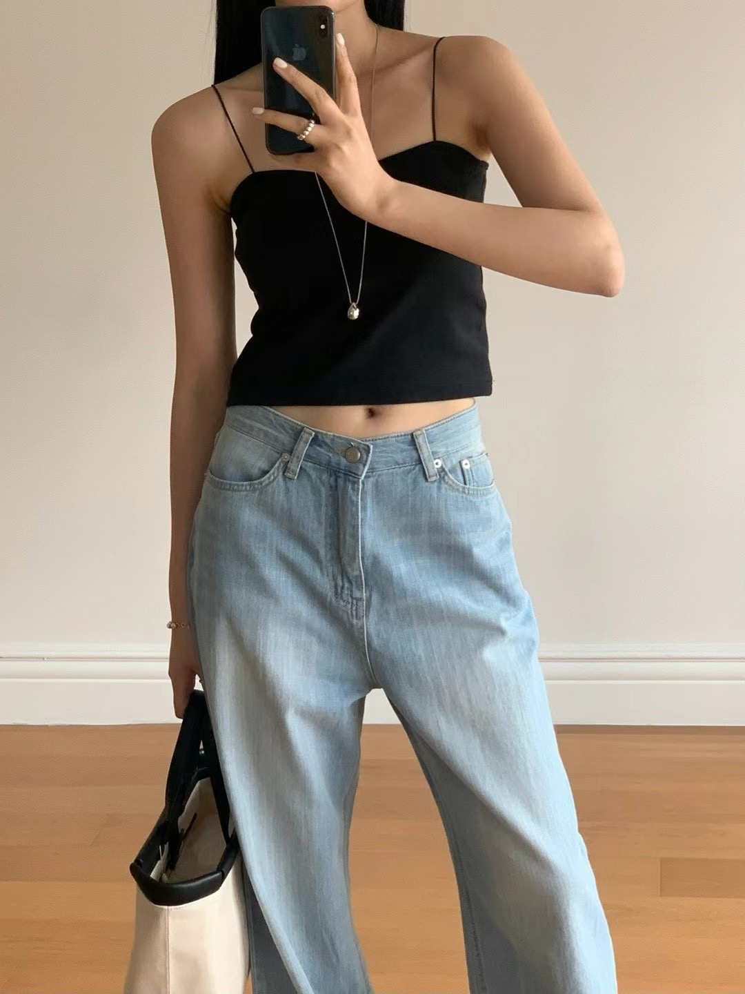 FLAT WHITE東大門㊣代購女裝新品25春夏推薦時尚職業吊帶背心FLAT WHITE吊帶/背心圖色3