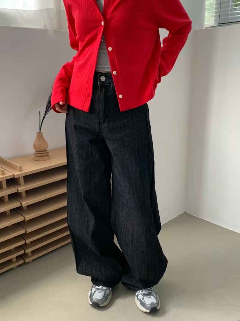 AMU東大門㊣代購女裝新款25春夏熱賣職業真品時尚推薦牛仔褲CLOSER牛仔褲圖色3