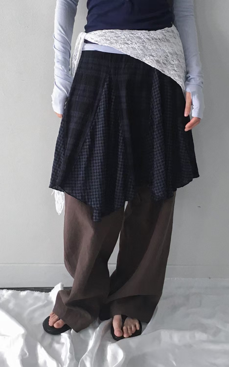 AMU韓國直郵㊣女裝新款時尚推薦熱賣真品職業人氣休閑休閑褲CLOSER休閑褲