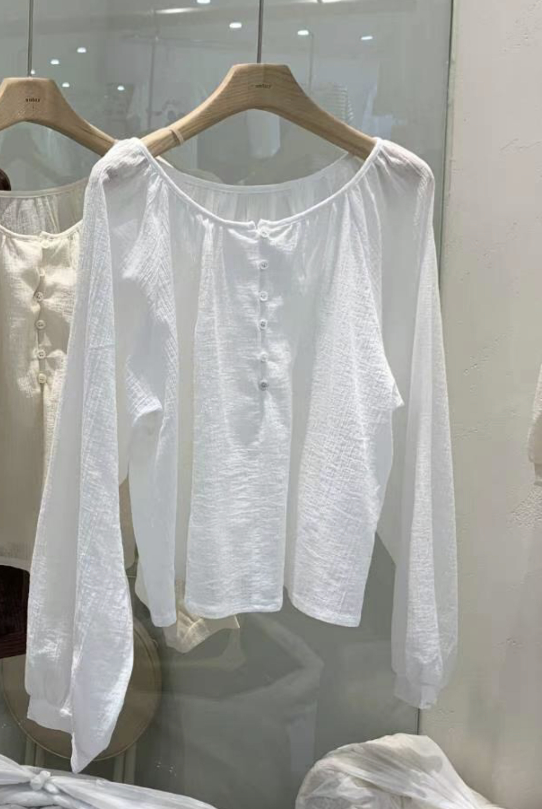 UN.TOY-언토이-T東大門㊣直郵女裝新品推薦25春夏襯衫蕾絲衫UN.TOY襯衫/蕾絲衫圖色3