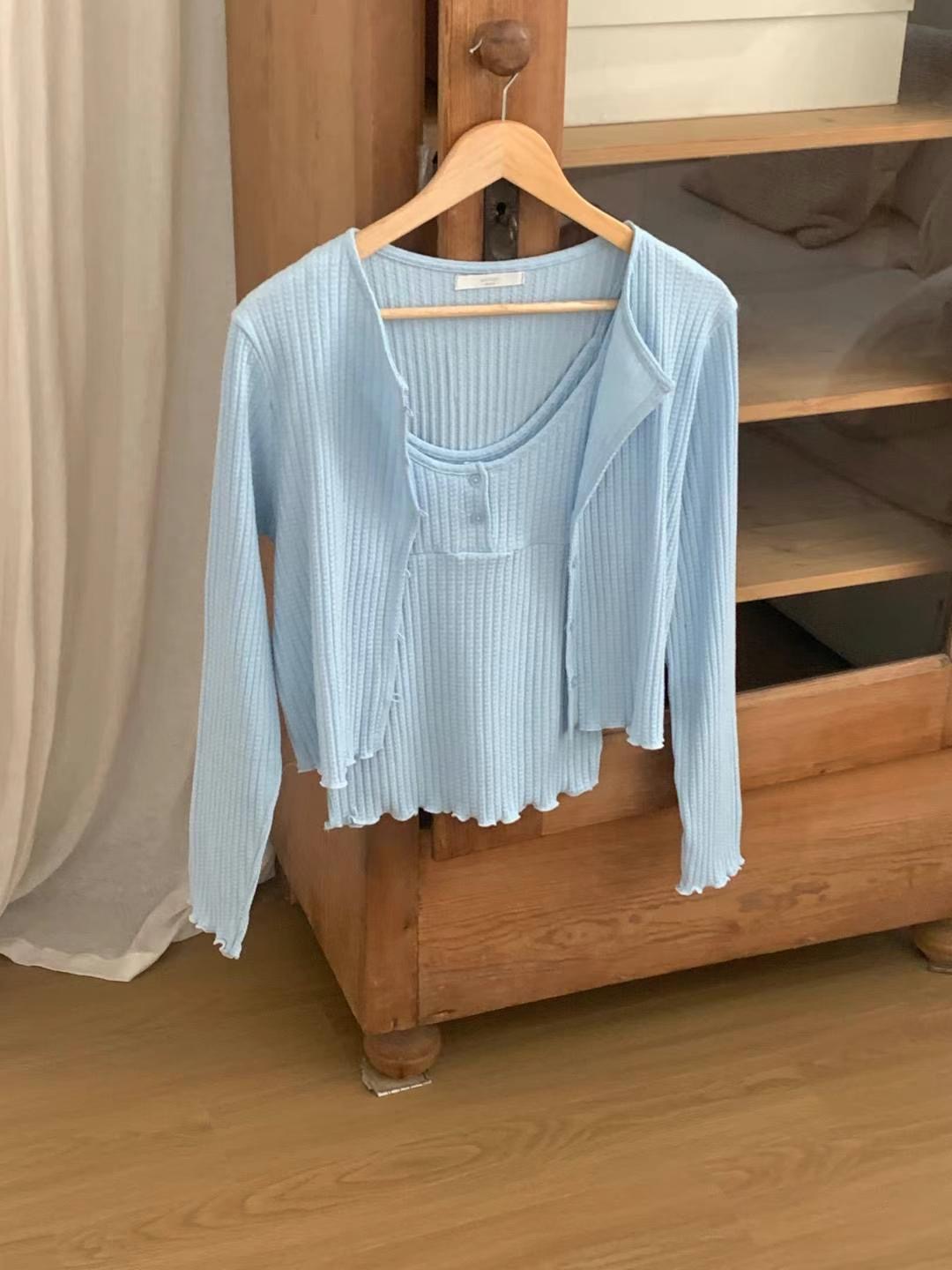 UN.TOY-언토이-T東大門㊣實拍女裝新品人氣25春夏套裝開衫UN.TOY套裝