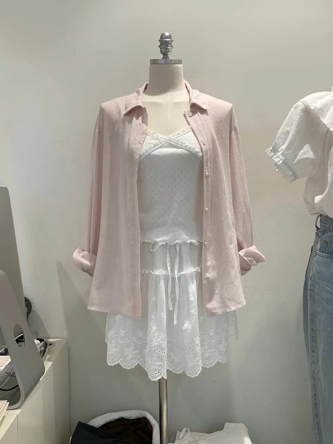 UN.TOY-언토이-T韓國直郵㊣女裝新品真品推薦襯衫蕾絲衫UN.TOY襯衫/蕾絲衫圖色2