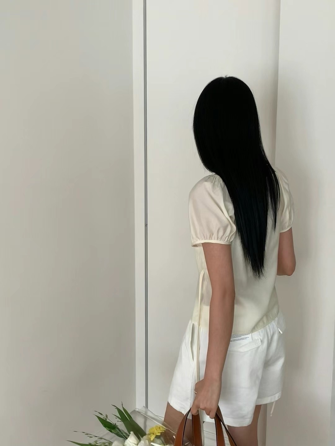 FLAT WHITE東大門㊣代購女士新品熱賣推薦職業25春夏襯衫蕾絲衫FLAT WHITE襯衫/蕾絲衫