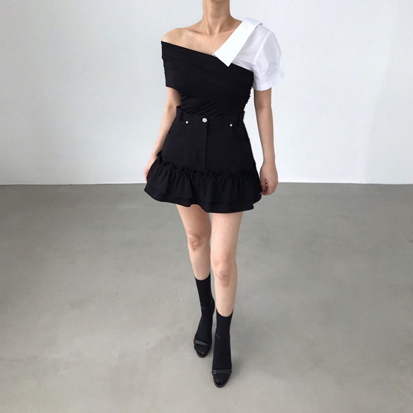 2TWO MOON韓國代購㊣女士新款人氣職業25春夏時尚襯衫蕾絲衫2TWO MOON襯衫/蕾絲衫