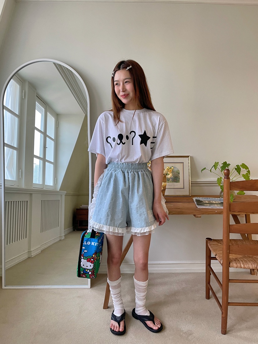 BOUTIQUE-L東大門㊣直郵女士新品時尚人氣職業真品休閑短褲BOUTIQUE-L短褲