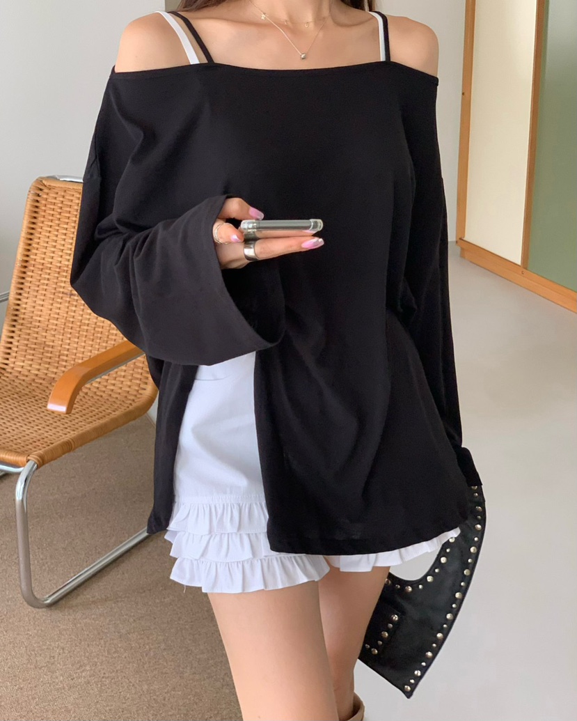 REVE CITE-L東大門㊣代購女裝新品時尚人氣25春夏短褲荷葉邊REVE CITE短褲