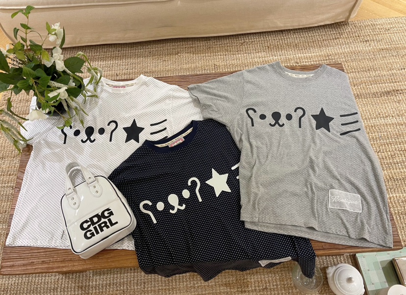 BOUTIQUE-L東大門㊣實拍女士新品職業推薦人氣25春夏熱賣T恤BOUTIQUE-LT恤