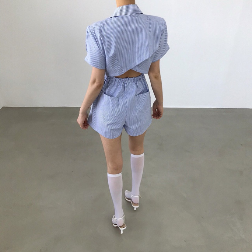 2TWO MOON東大門㊣實拍女裝新款時尚熱賣真品推薦休閑連體褲2TWO MOON連體褲