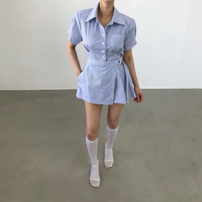 2TWO MOON東大門㊣實拍女裝新款時尚熱賣真品推薦休閑連體褲2TWO MOON連體褲圖色1