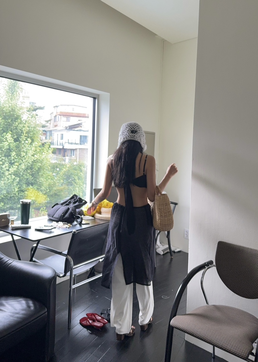 OUPPT韓國代購㊣女士新品真品25春夏人氣職業休閑半身裙中短裙OUPPT半身裙/中短裙