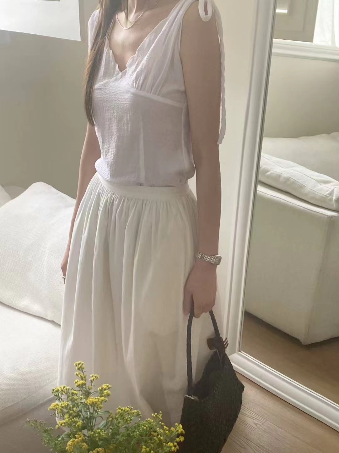 TOUST東大門㊣實拍女士新款時尚熱賣推薦25春夏人氣吊帶背心TOUST吊帶/背心