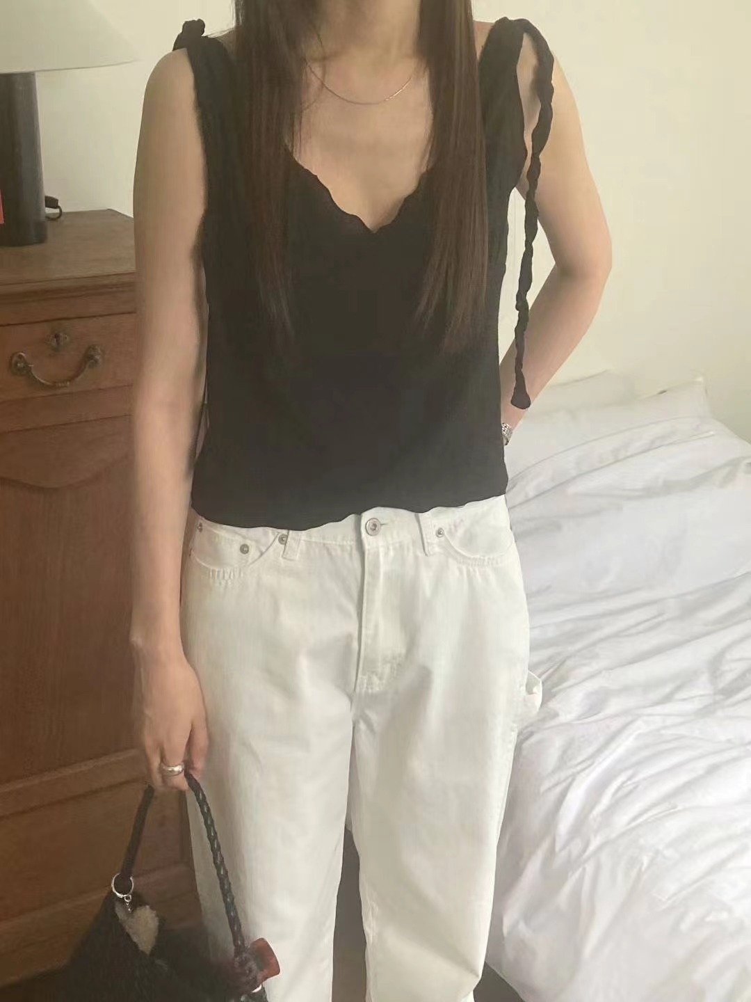 TOUST東大門㊣實拍女士新款時尚熱賣推薦25春夏人氣吊帶背心TOUST吊帶/背心圖色2